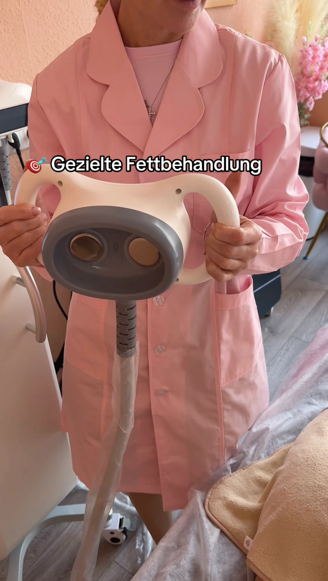 Gezielte Fettbehandlung mit Handstück